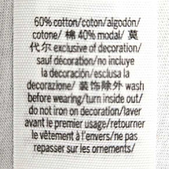 PINK VICTORIA SECRET Women's New Oversized White Logo Tee Size Large - Picture 9 of 13